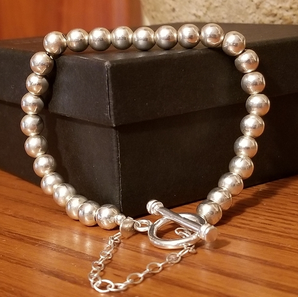 Silpada Sterling Silver Bead Bracelet - Picture 4 of 12